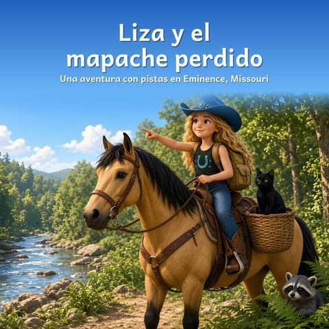 Liza y el mapache perdido cover (Spanish)